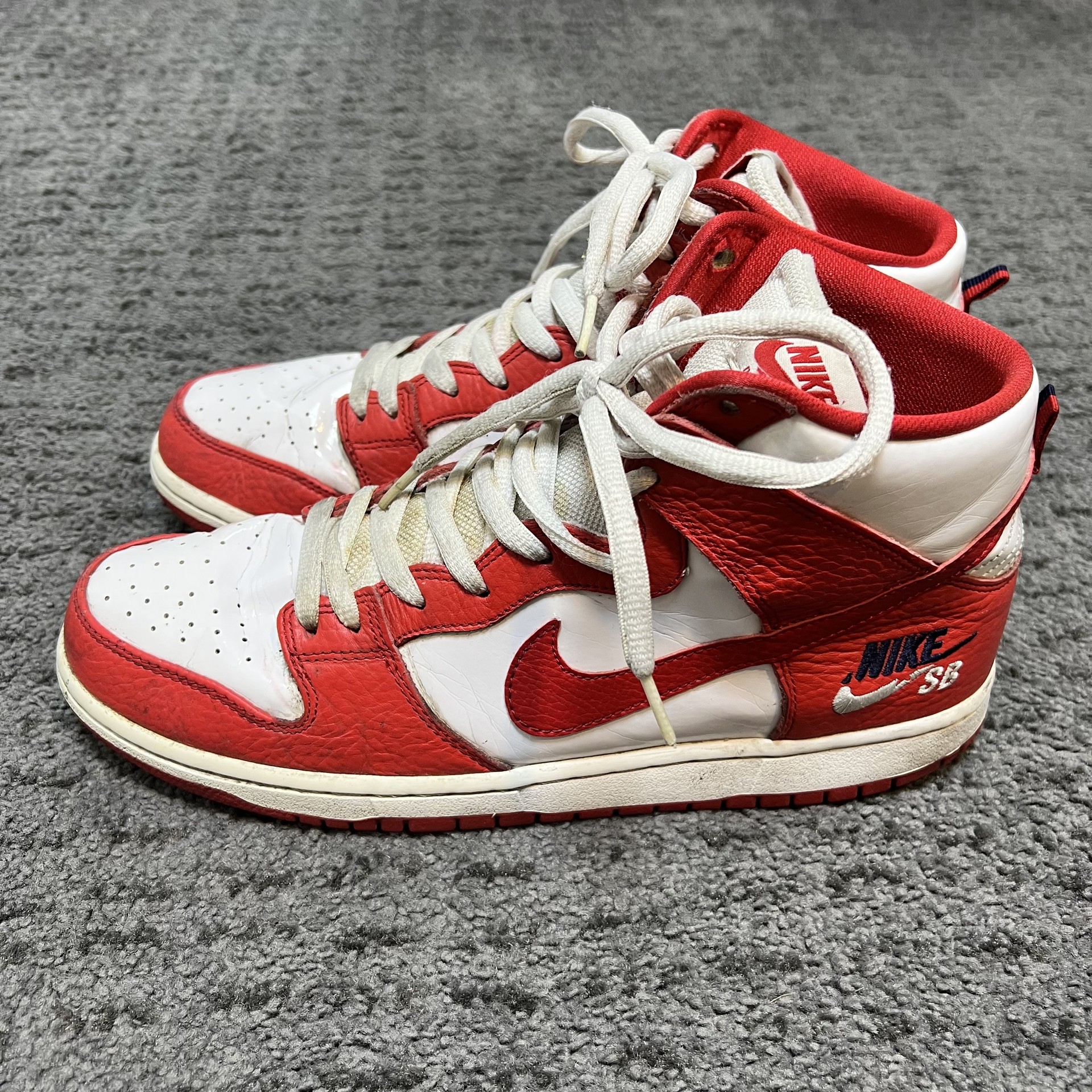 nike sb dunk high future court red sz.290 : soberseoul