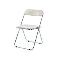 아크릴 의자 (크림)