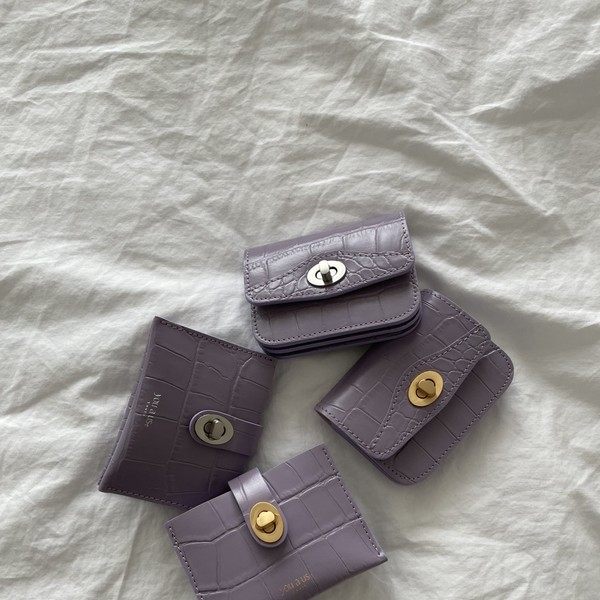 長財布 you a use Wonder wallet Croc lavender Gold/Silver b755ec2bfbff4.jpeg