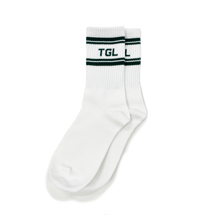 더그린랩_STRIPE CREW SOCKS_WHITE : The GREEN Lab | 더그린랩