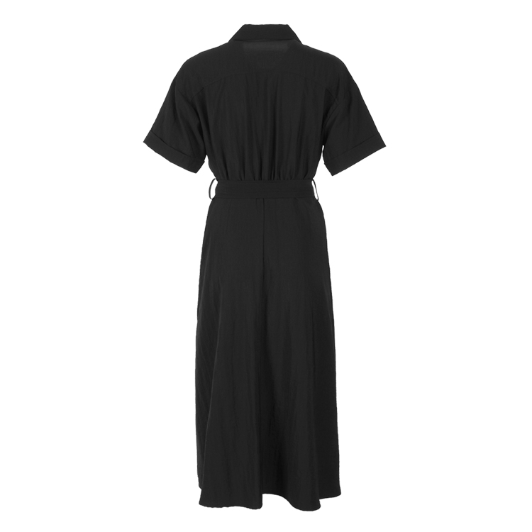 Summer Black Nylon Shirt Dress (PW2R6OP08) : 파슨스 Parsons