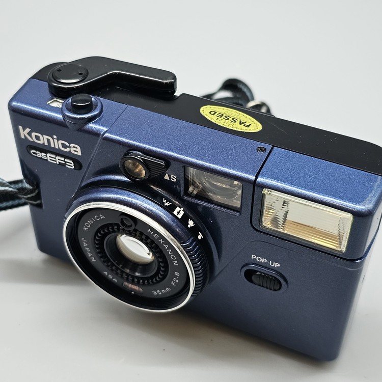 코니카 C35 EF3 *블루 컬러👖 : 루트카메라 필카 필름카메라