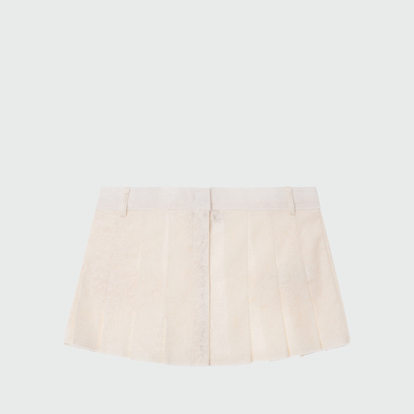 [EENK] / ☆ XIES Layered Pleats Skirt Belt / Ivory XIES Layered Pleats Skirt Belt - Ivory : EENK