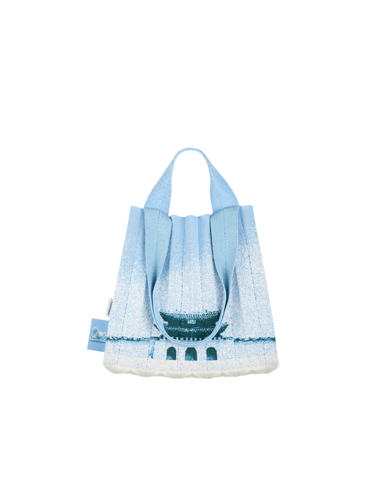 2Way Shopper Bag SEOUL Edition OceanSky : PLEATSMAMA: Sustainable