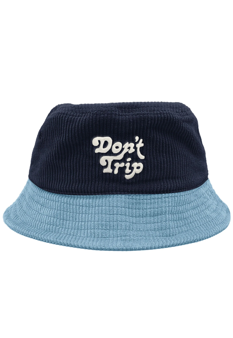 Don't Trip Two Tone Fat Corduroy Snapback Hat