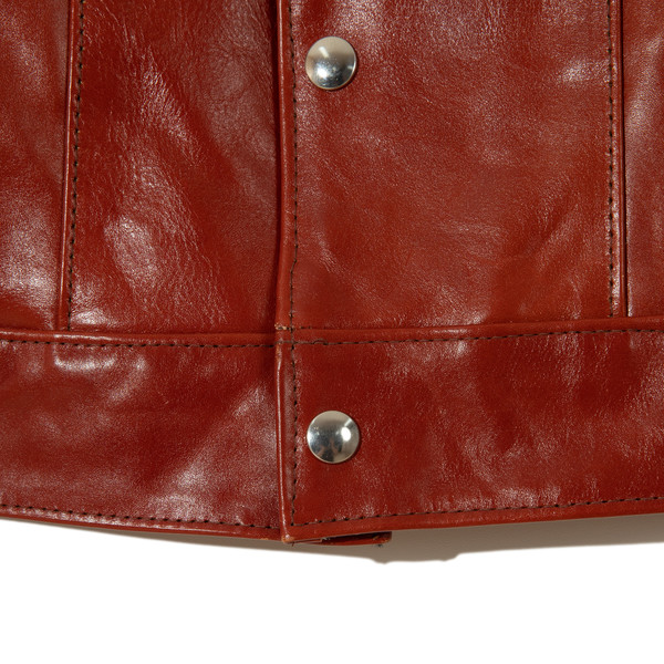 New 988 Western / Regular Fit / Red Cotton / Terracotta