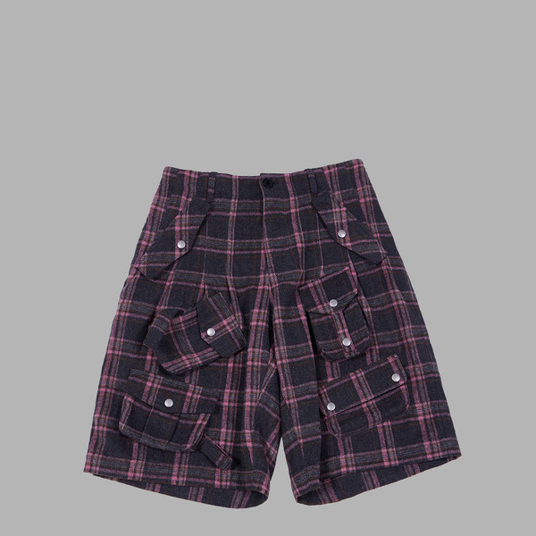 【THE MUSEUM VISITOR】FIVE FLAP POCKET SHORTS (PINK) FIVE FLAP POCKET SHORTS (PINK) : THE MUSEUM VISITOR