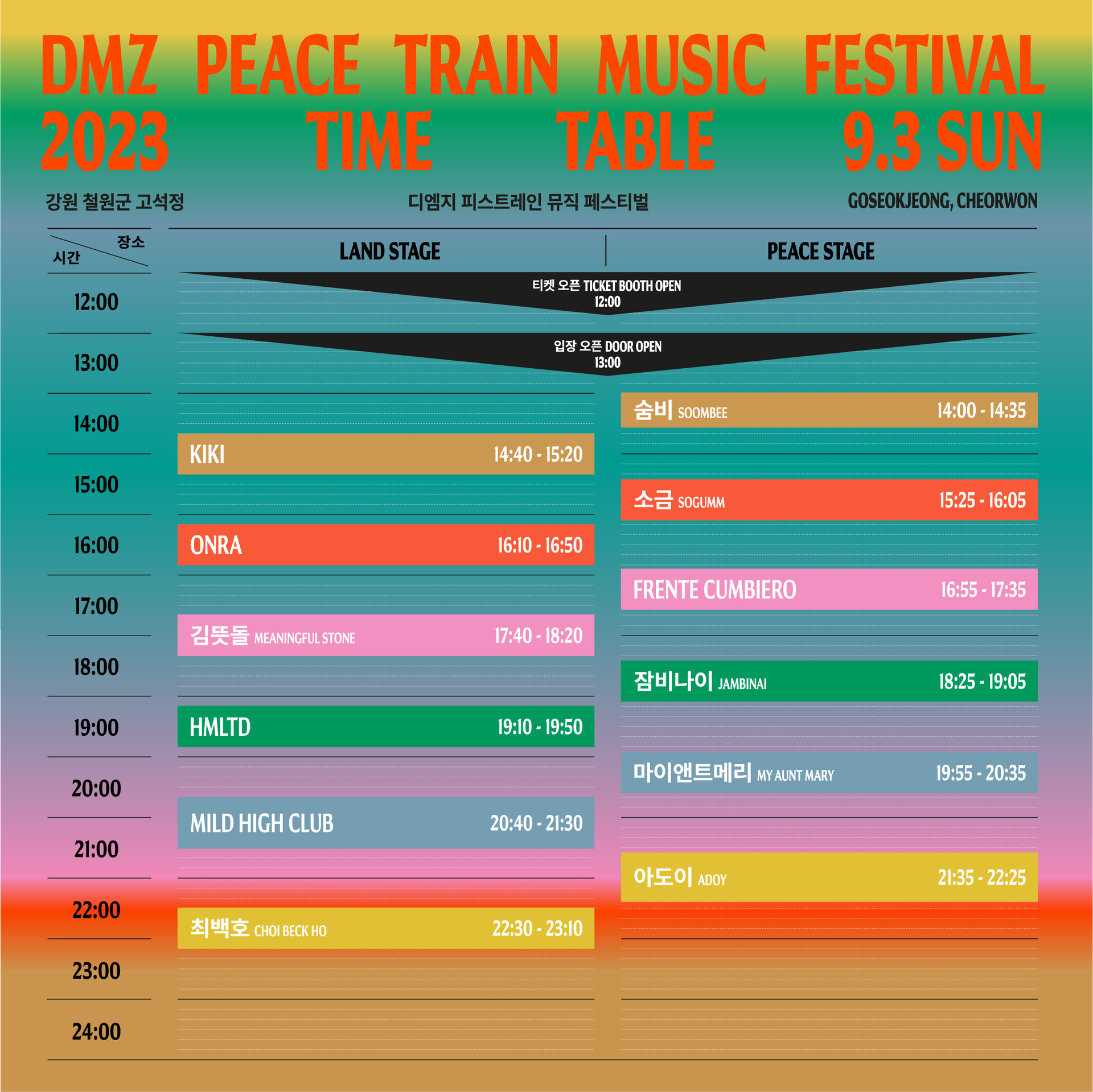 information-timetable