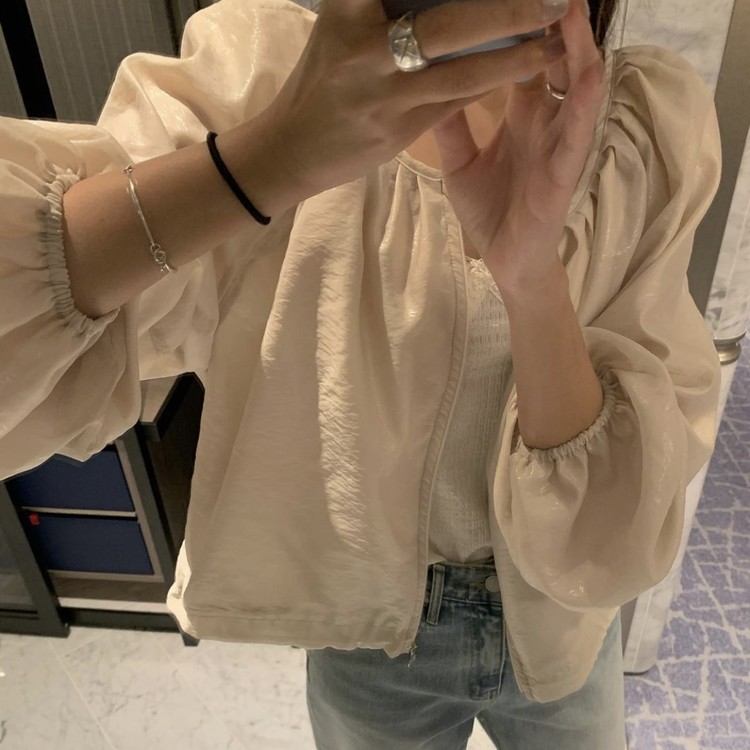 Shining jumper (2color) 웨어버튼