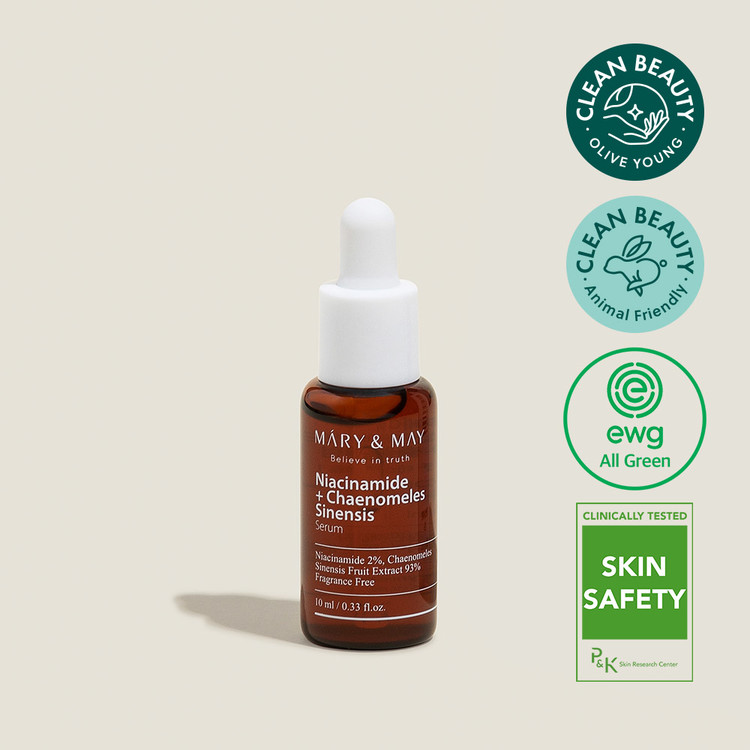 Mary may niacinamide chaenomeles sinensis serum