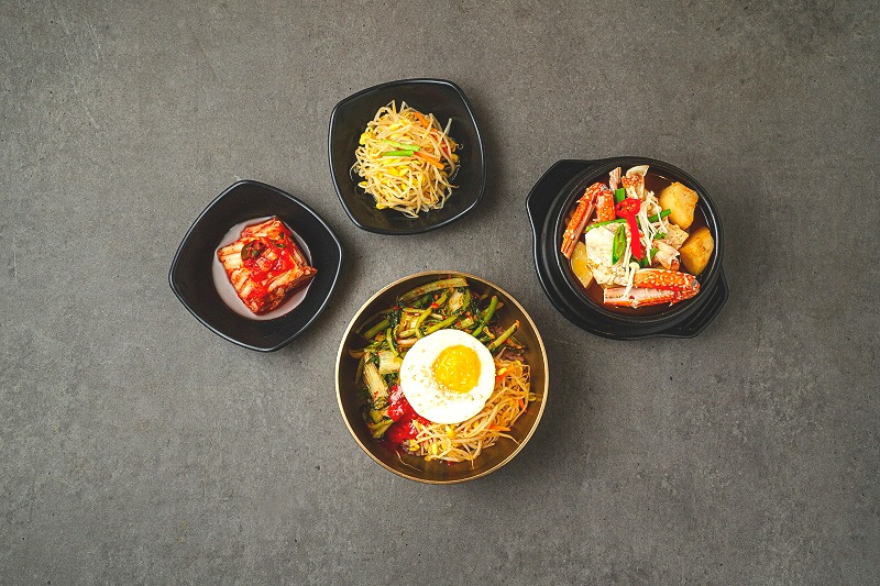 열무비빕밥 찌개 Set