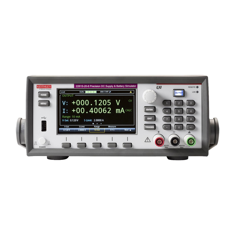 TEKTRONIX Keithley 2281S 텍트로닉스 키슬리 배터리시뮬레이터시리즈 2281 S-20-6