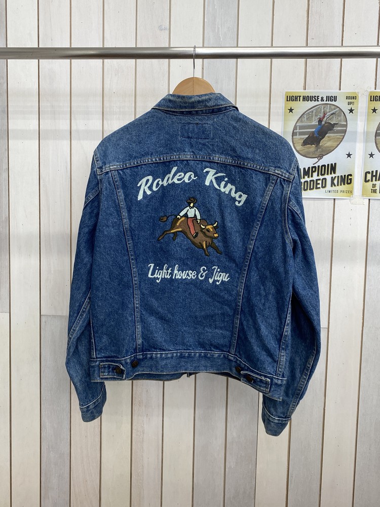 Denim best sale jacket champion