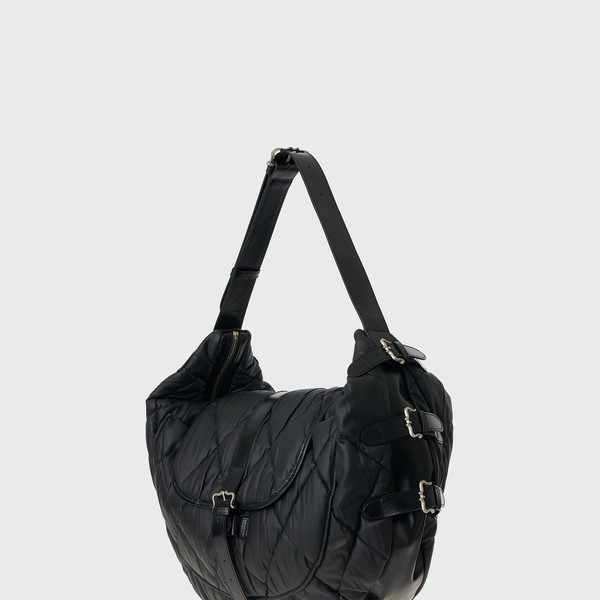[4回目リオーダー] 韓国人気商品 HIND Buckled Hobo Bag 68bab3aa6281f.jpg