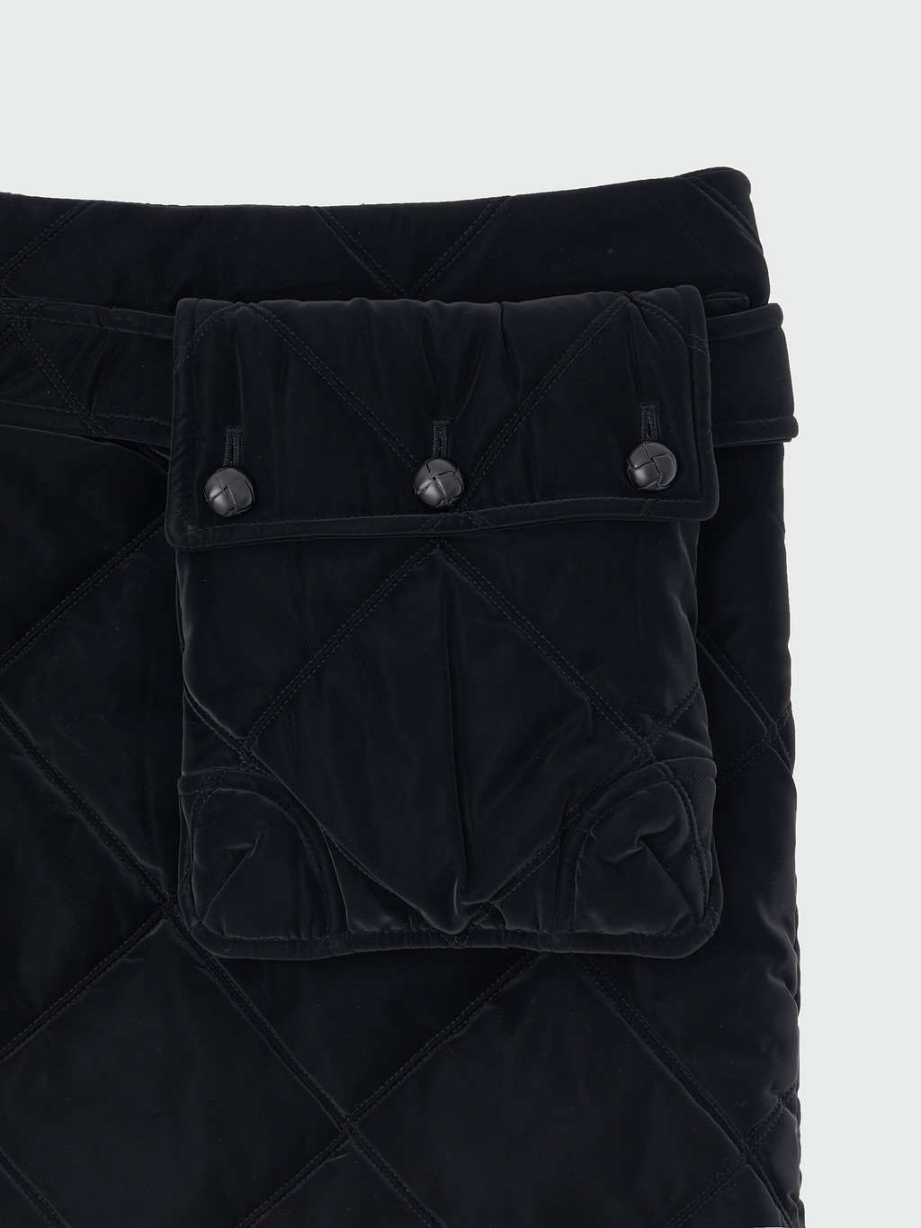 ★E.B.M★ Pocket Mini Skirt EMP1DSK020 Edikted Embroidered Pocket Denim Mini Skirt | PacSun