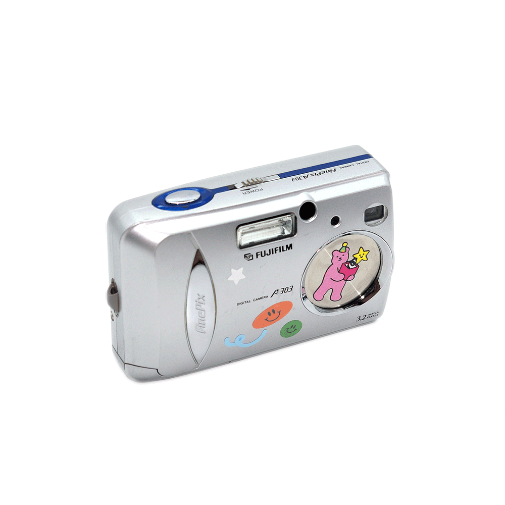 Appareil Photo Compact Fujifilm FinePix A303 3.2MP - Argent - Occasion Très Bon état
