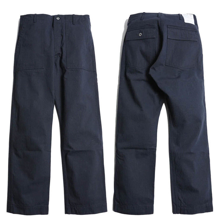 Baker HBT Pants [Navy] : Semi Basement General Store