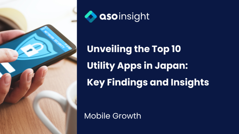 Unveiling the Top 10 Utility Apps in Japan: Key Findings and Insights