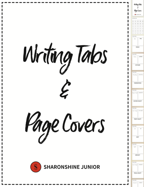 [Printouts] Writing Tabs and Page Covers : SharonShine 써포터즈 공식홈