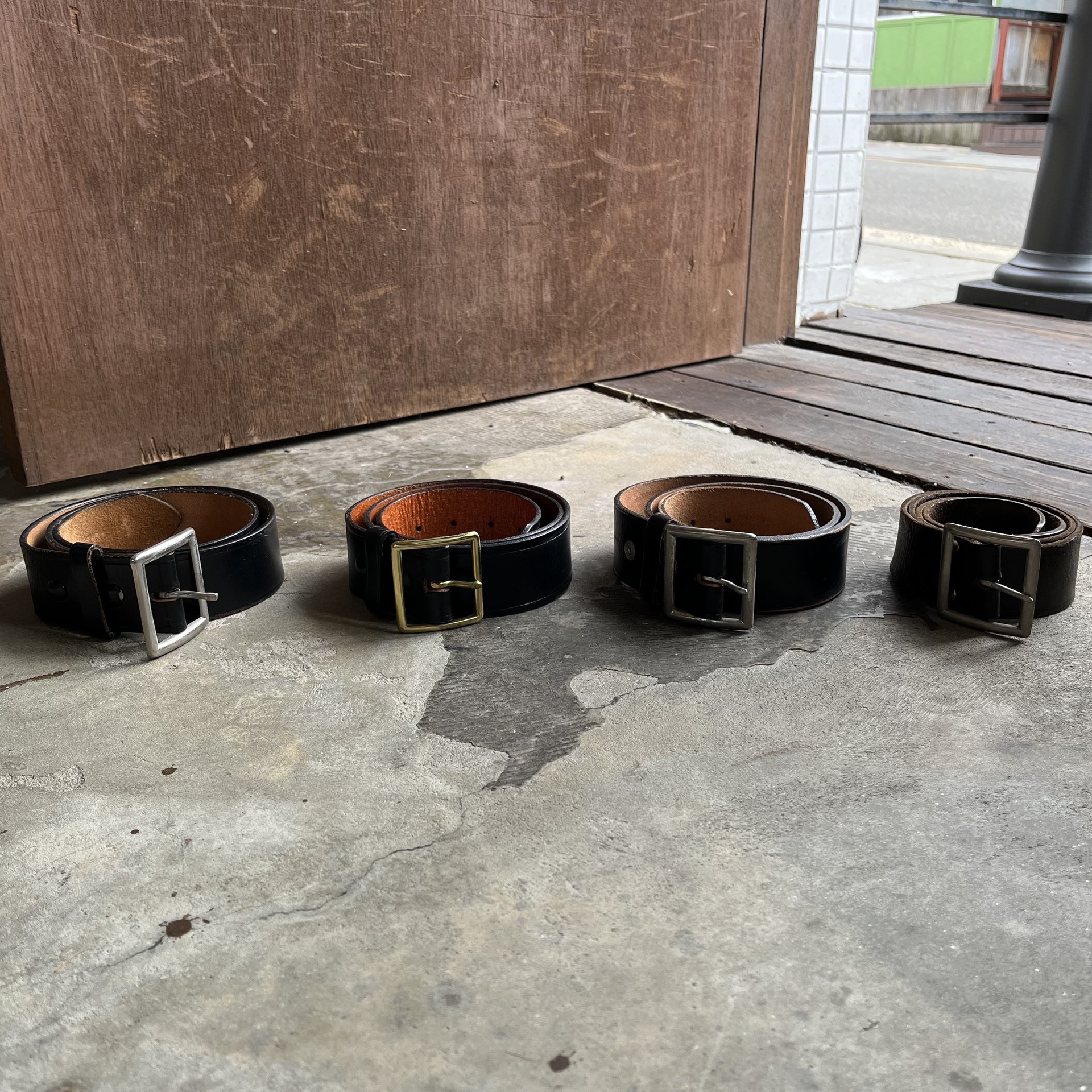 7~80s OG US made garrison belt : soberseoul