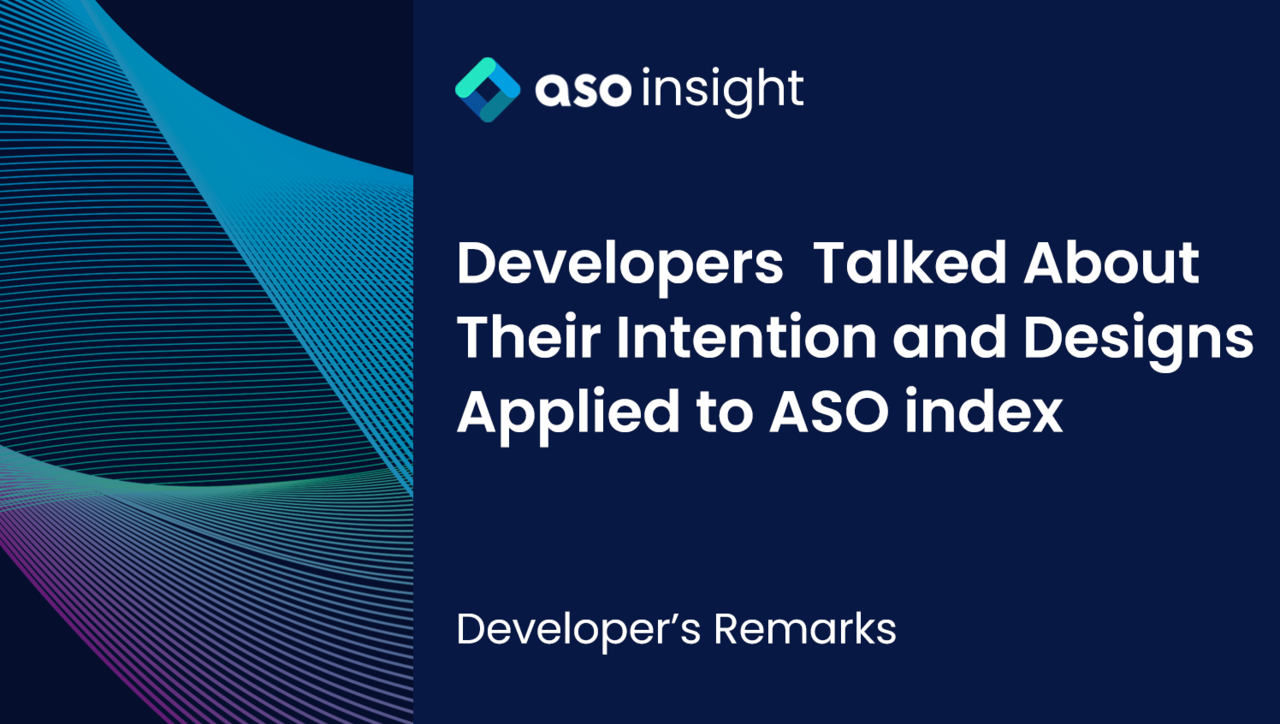 ASO index Developers’ Remarks