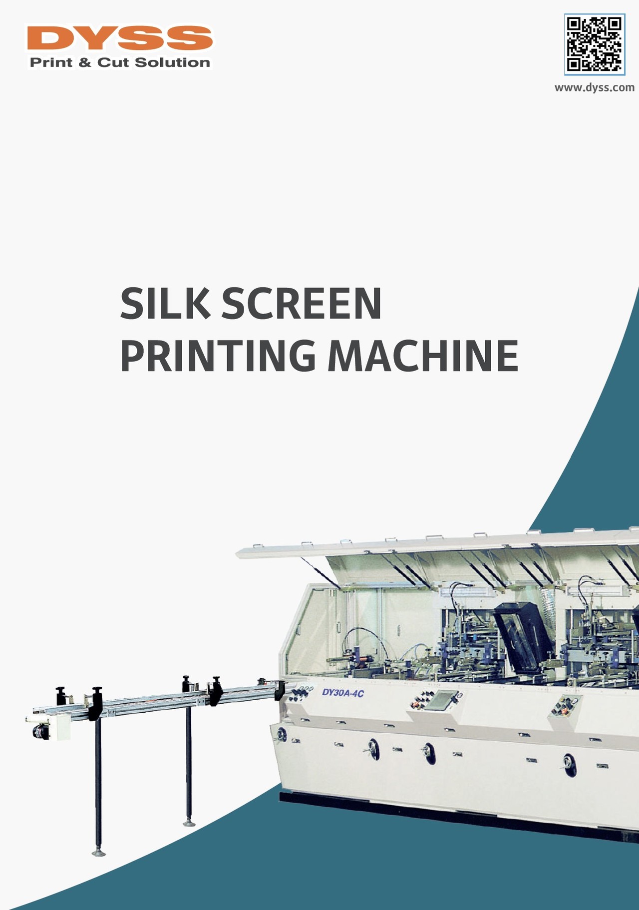 DYSS Silk Screen Printer Catalog, 대영시스템 실크 스크린 프린터 카달로그 브로셔