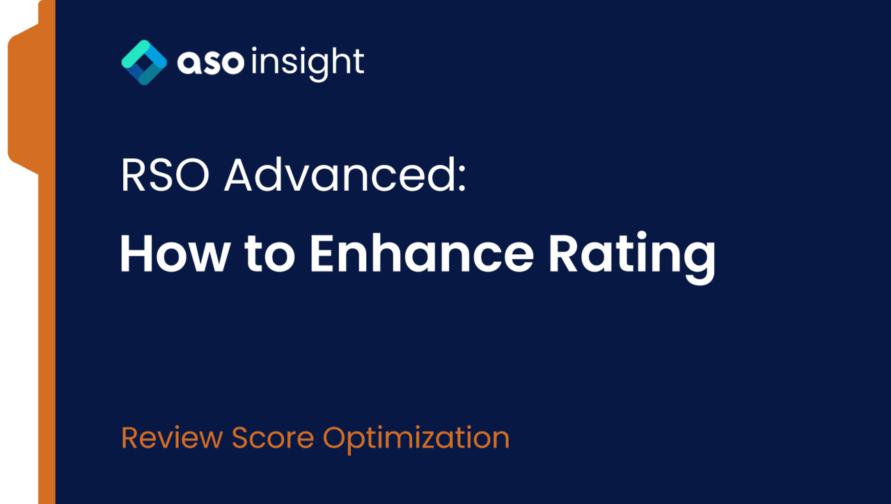 RSO Advanced: How to Enhance Rating