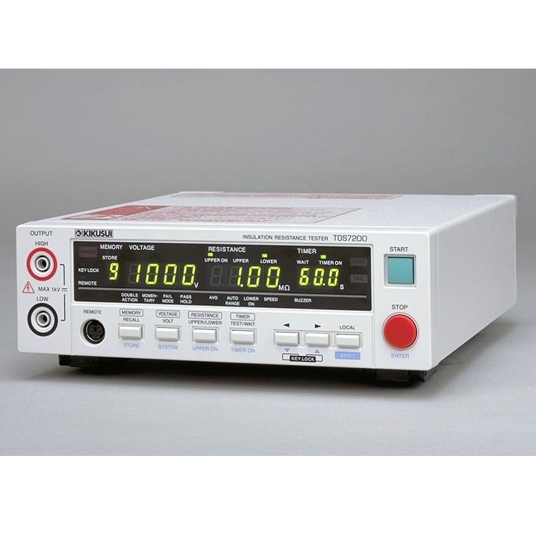 KIKUSUI 기쿠수이 TOS7200 절연 저항 테스터