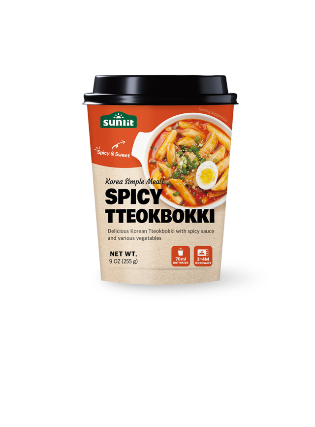 Plant-based<br>Spicy Tteokbokki<br>ﾠ<br>ﾠ