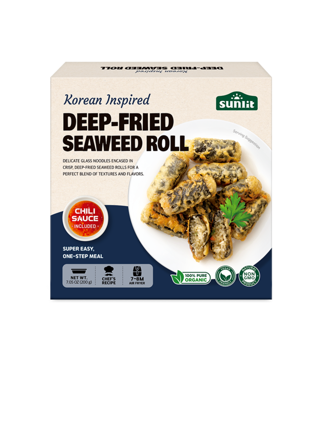 Deep-Fried<br>Seaweed Roll<br>ﾠ<br>ﾠ