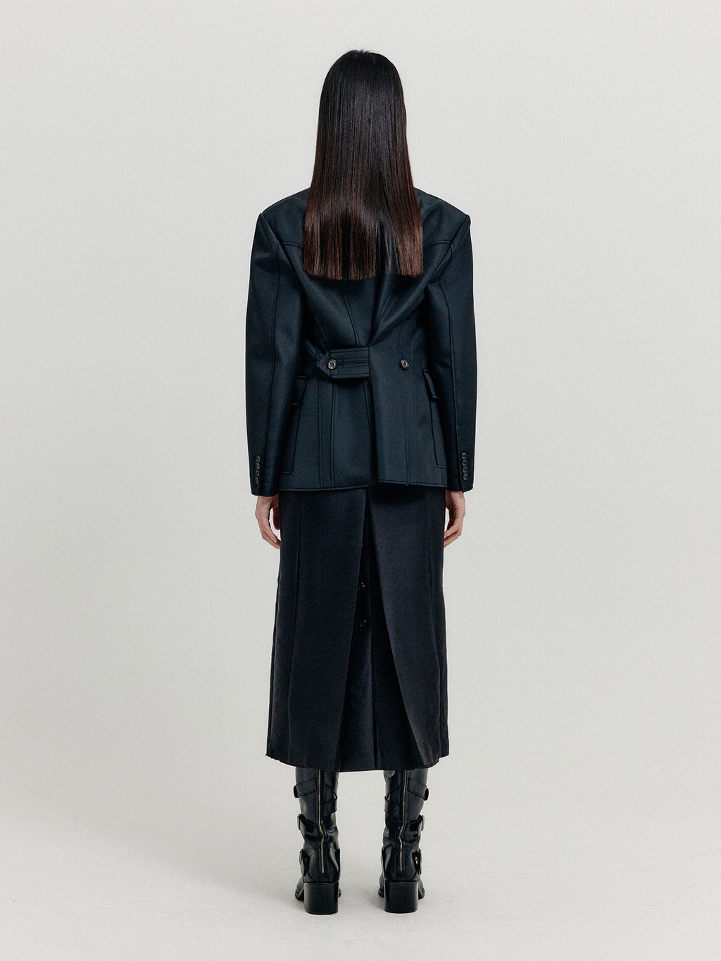 XXY Single-Breasted Blazer - Black : EENK SHOP