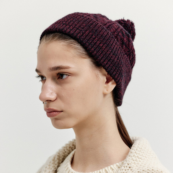[EENK] / ☆ XLACK Beanie / Red XLACK Beanie - Red : EENK SHOP