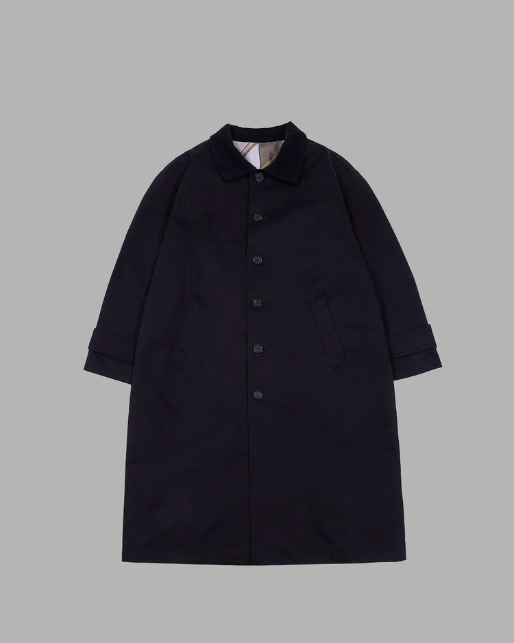 [THE MUSEUM VISITOR]★CORDUROY COLLAR MAC COAT CORDUROY COLLAR MAC COAT (BEIGE) : THE MUSEUM VISITOR