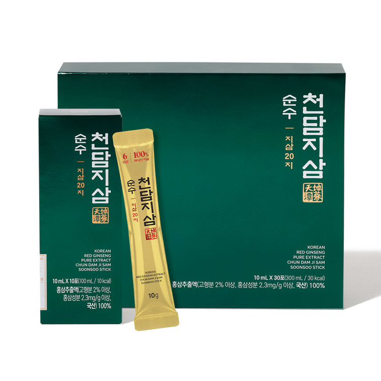 천담지삼순수 지삼20지 1달 (1Box + 쇼핑백증정) : 천담지삼 : 天潭地蔘