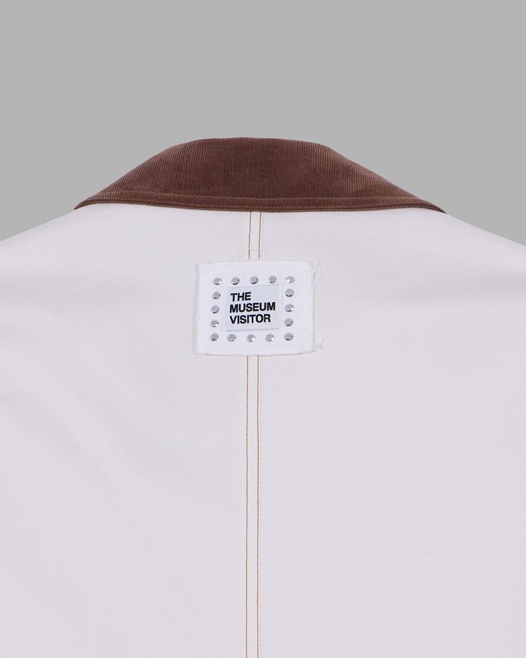 [THE MUSEUM VISITOR]★CORDUROY COLLAR MAC COAT CORDUROY COLLAR MAC COAT (BEIGE) : THE MUSEUM VISITOR