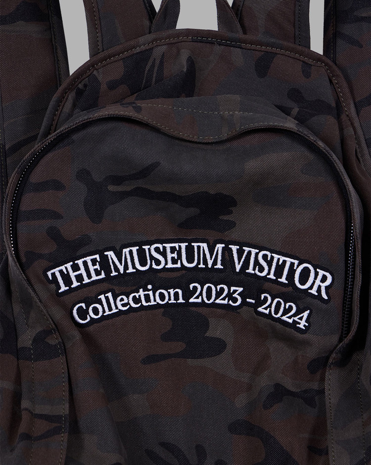 【THE MUSEUM VISITOR】FLAG STITCHED BACKPACK FLAG STITCHED BACKPACK : THE MUSEUM VISITOR