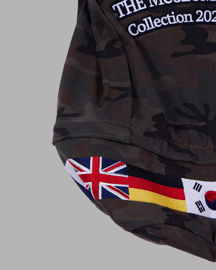 FLAG STITCHED BACKPACK : THE MUSEUM VISITOR