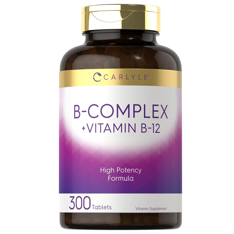 칼라일 B-컴플렉스 + 비타민 B12 - 300정 / Carlyle B Complex Vitamin With B12 | 300 ...