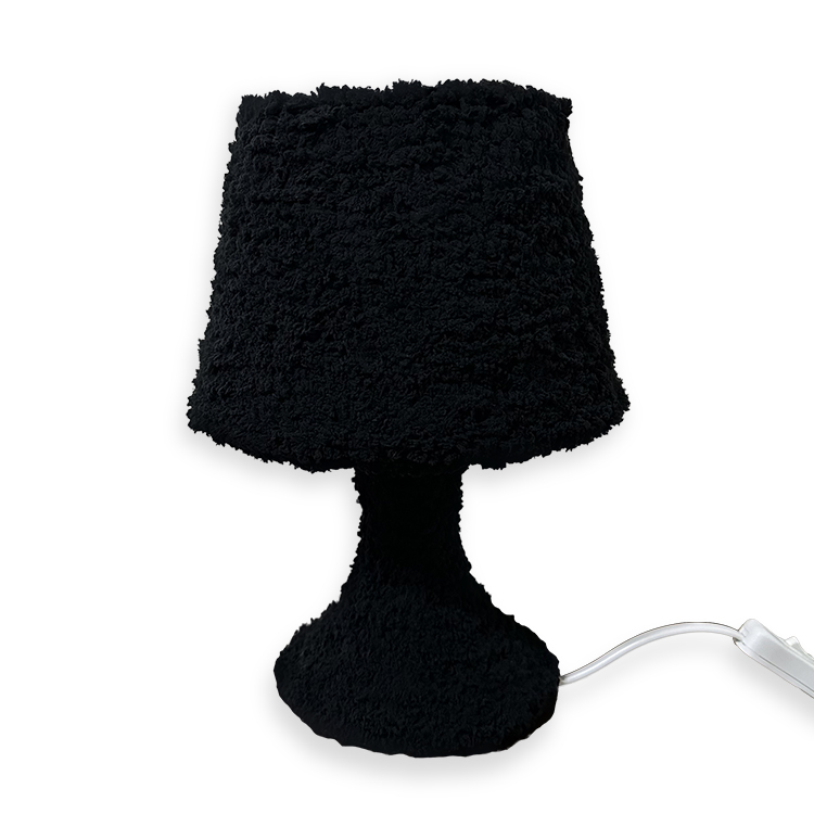 Fuzzy lamp (Black) 퍼지룸(FUZZYROOM) 따뜻한 소품샵