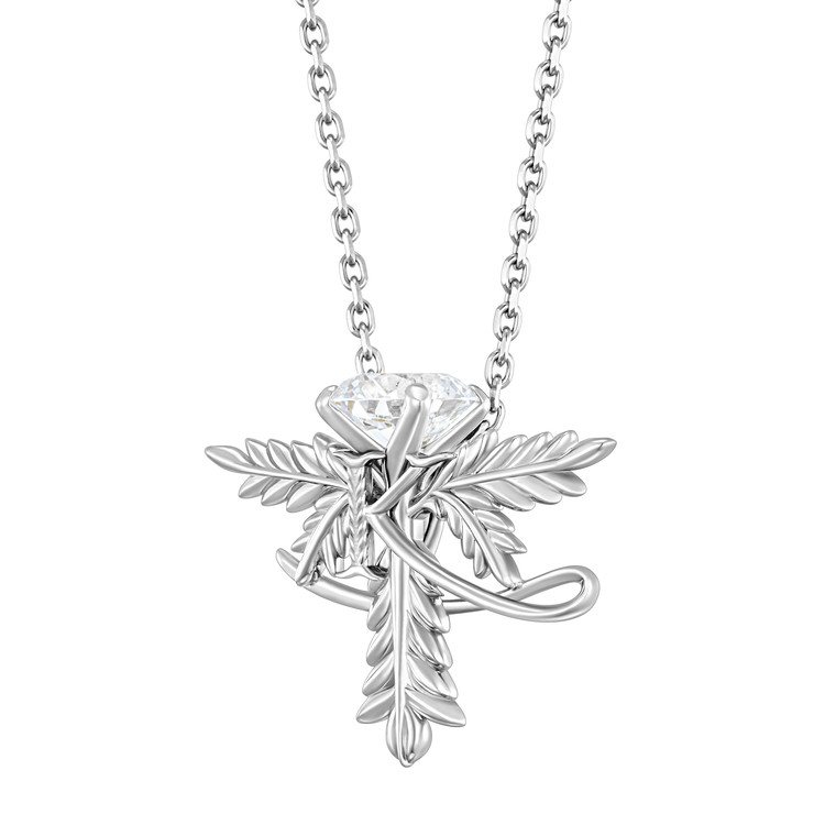 Infinity Victory Silver Necklace : DAVID AVALON