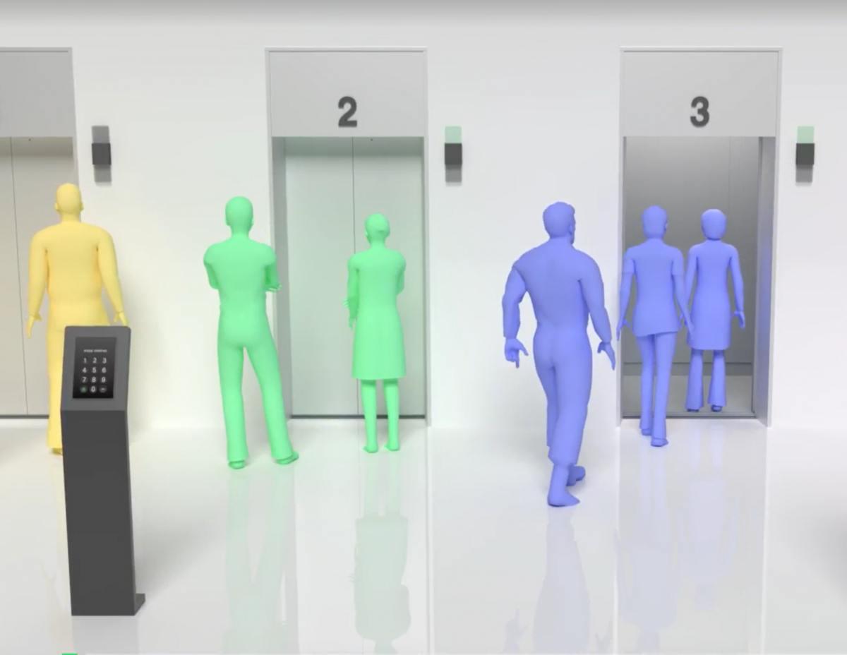 스마트 군관리 시스템 (SMART GROUP CONTROL SYSTEM) : 스마트 옵션 | 현대엘리베이터