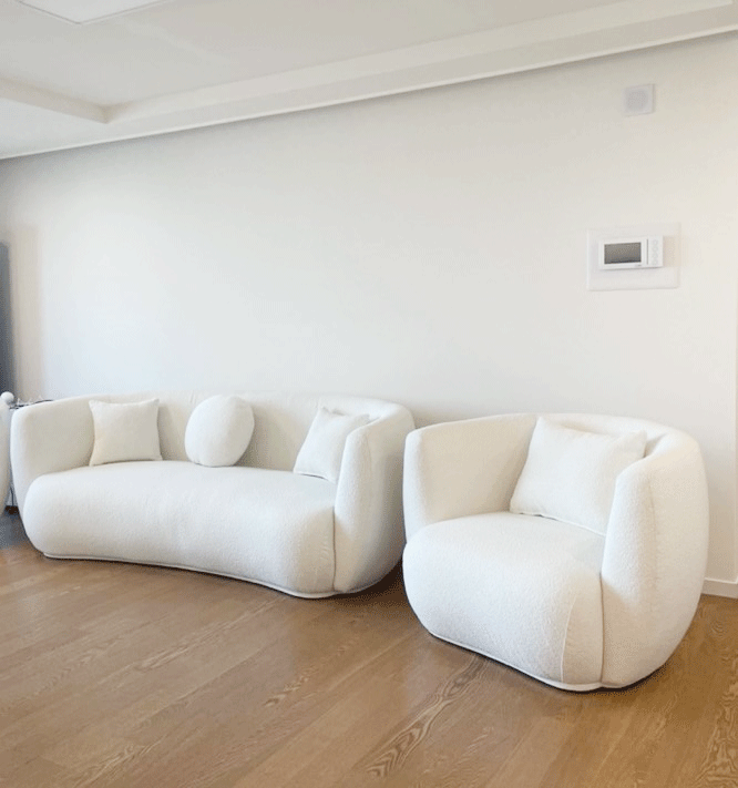 Curvy Sofa 커비 소파 3인