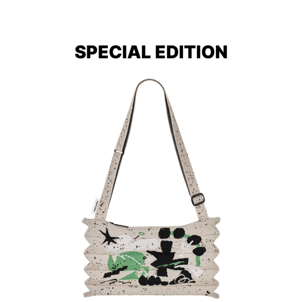 ◆PLEATS MAMA◆ New Shakosh Bag Bultina Market Edition Gray New Sacoche Bag Bultina Market Edition Grey : PLEATSMAMA