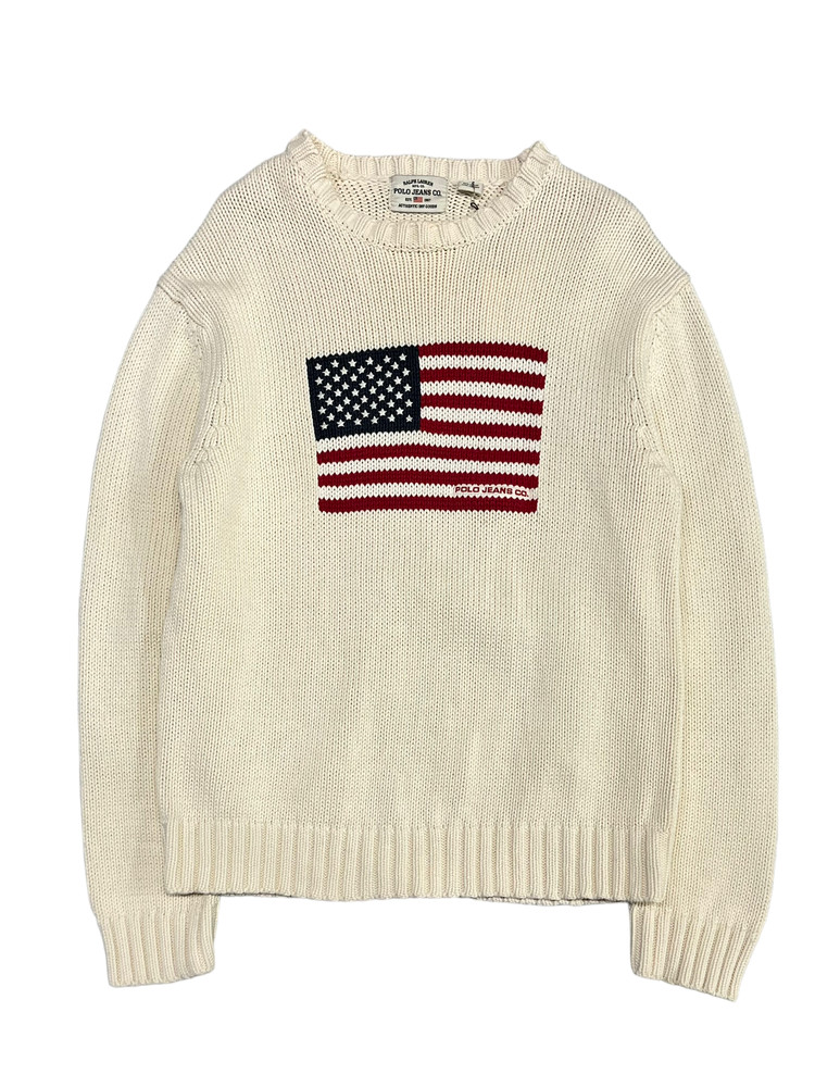 POLO JEANS RALPH LAUREN heavy cotton knit : RAG STORE