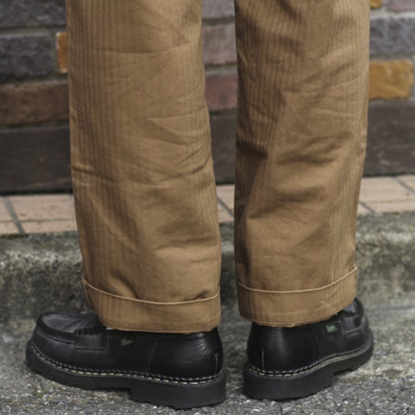 PHERROWS 페로우즈 P-41-HBT / NAVY P-41-HBT ] USMC HBT Pants [Navy] : Semi Basement General Store