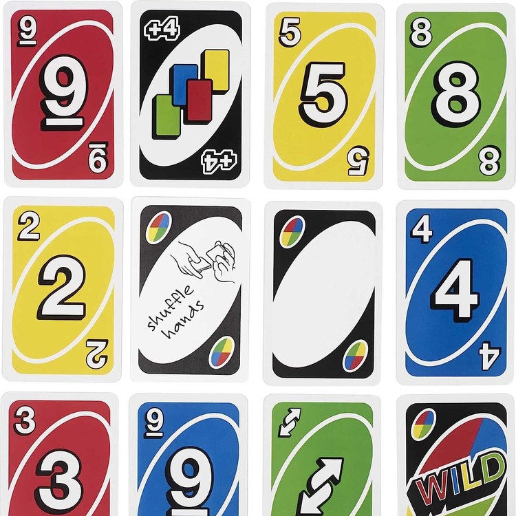 우노 카드 게임 - 2~10인용 / Mattel Games UNO Card Game for Family Night, Travel ...