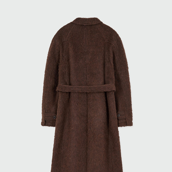 コート EENK XEDIA Oversized Belted Coat XEDIA Oversized Belted Coat - Brown : EENK SHOP