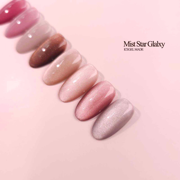 アイスジェルVelvet Mist Star Galaxy５個セット　新品未使用 Velvet Mist Galaxy [1629_1633] : ICEGEL