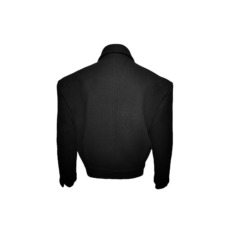 balenciagaPower shoulder cropped jacket OURGLASS