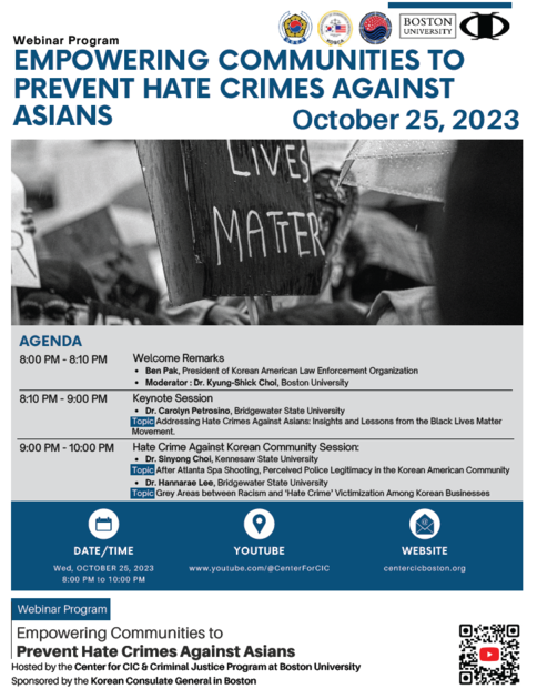 Preventing Hate Crimes Against Asians : news&event